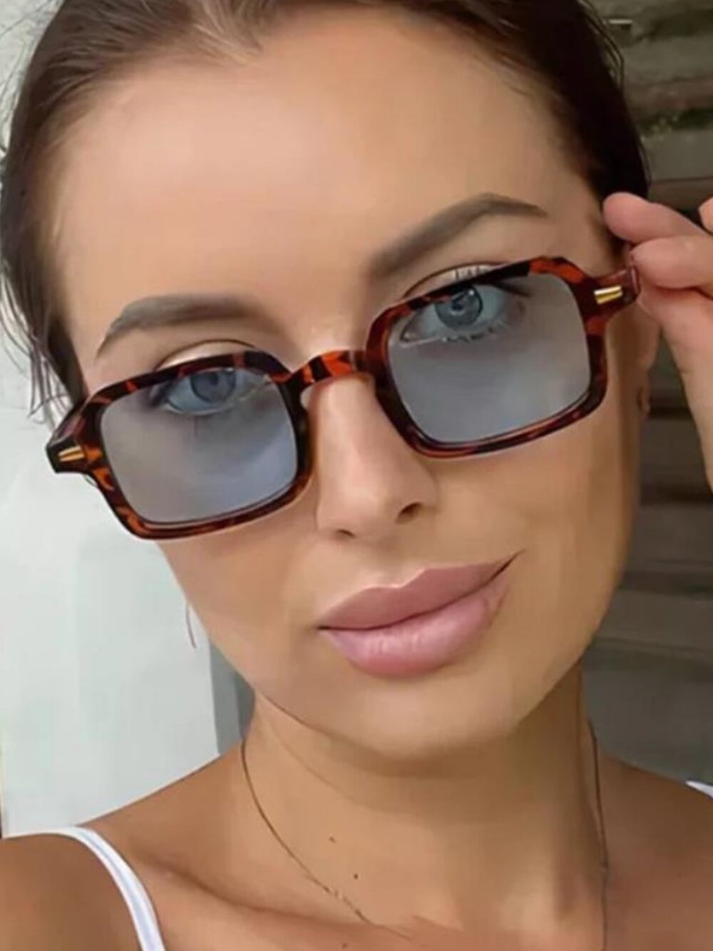 Retro Small Square SunGlasses